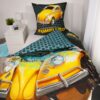 Herding Transformers Bumblebee Bettwäsche Größe 80x80 + 135x200 cm
