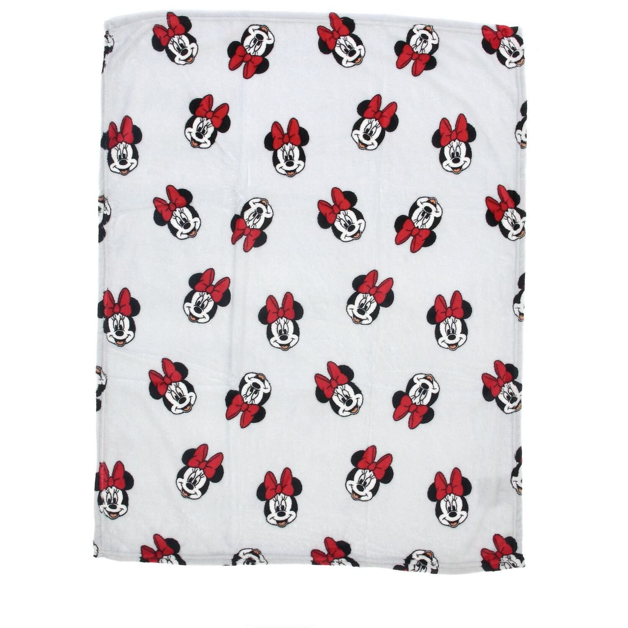 Disney Minnie Mouse Babydecke Kuschelige Korallen – Fleecedecke, 100cm x 75cm
