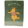 COFI 1453 Winnie Pu der Bär Korallen Babydecke Weiche Fleecedecke für Babys 100 x 75 cm