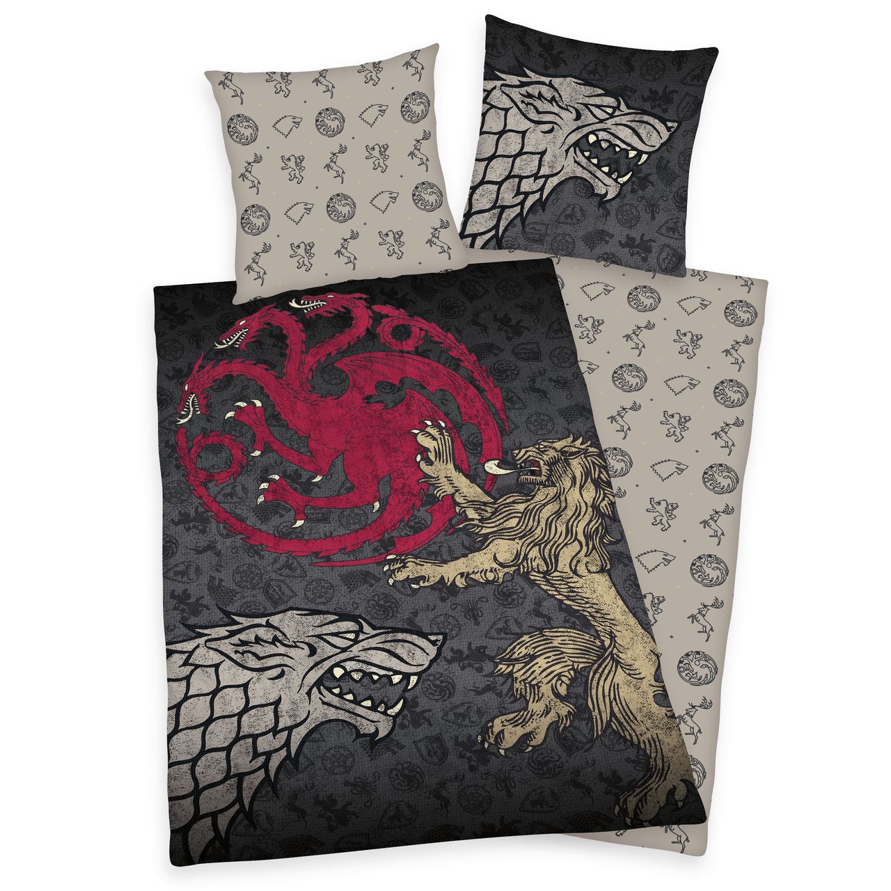 Herding Game of Thrones Bettwäsche Größe 80×80 + 135×200 cm