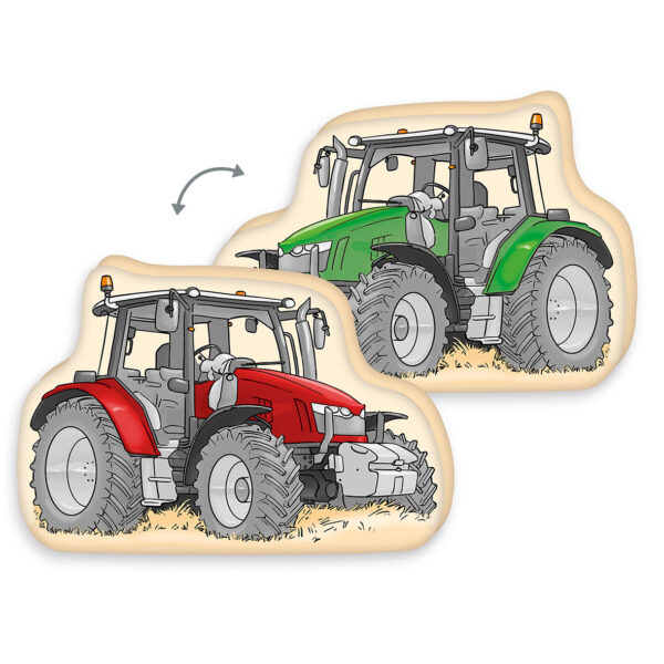 4006891974723-1 Herding Traktor Konturenkissen Größe 36x24x5 cm