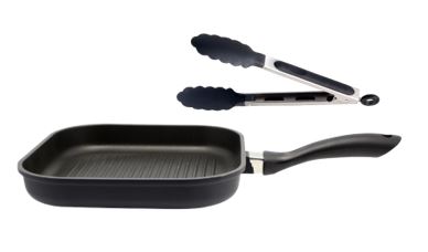 Elo Grillpfannen Set 2tlg „Alucast“
