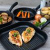 Elo Grillpfannen Set 2tlg "Alucast"