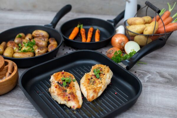 Elo Grillpfannen Set 2tlg "Alucast"