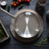 4006925245454-9 Elo Edelstahl Bratpfanne 24cm "Profi Therm"