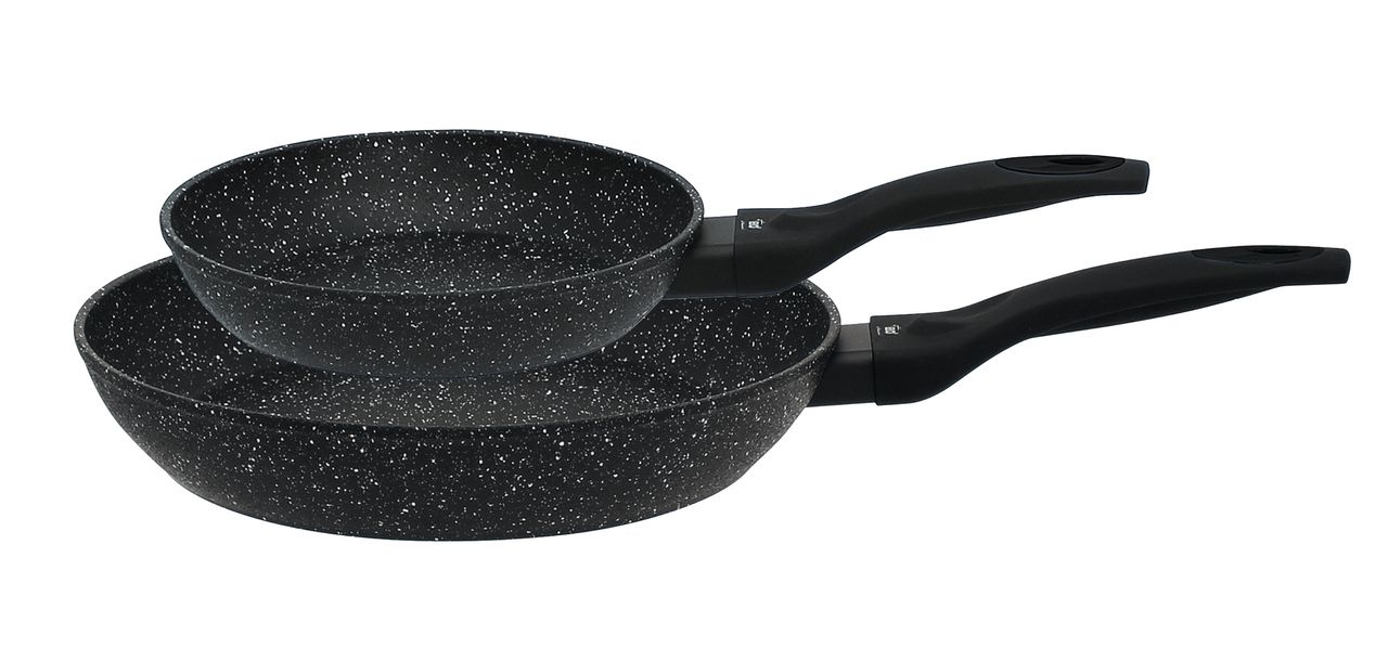 Elo Bratpfannen Set 2tlg. „Granit Passion“