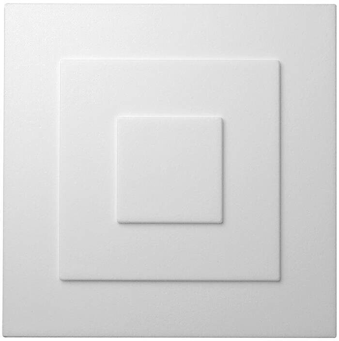 Rosette weiß B/L: ca. 32x32 cm