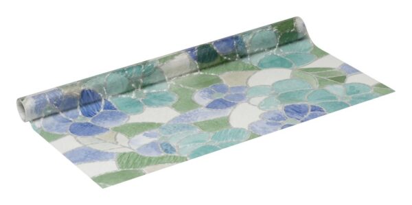 d-c-fix Dekofolie Ornamentglas blau türkis B/L: ca. 45x200 cm