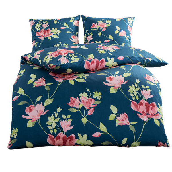 DREAMTEX Mako – Satin – Bettwäsche – ca. 135 x 200 cm
