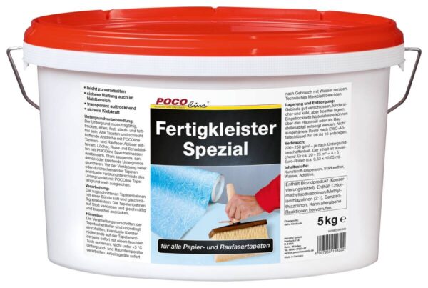 POCOline Fertigkleister Spezial ca. 5 kg POCOline Fertigkleister Spezial ca. 5 kg