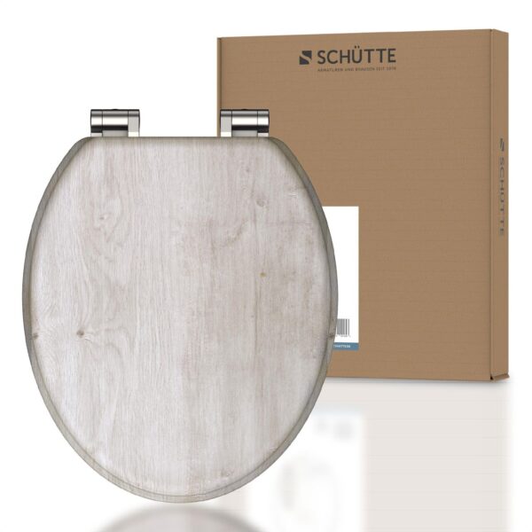 Schütte MDF WC – Sitz LIGHT WOOD