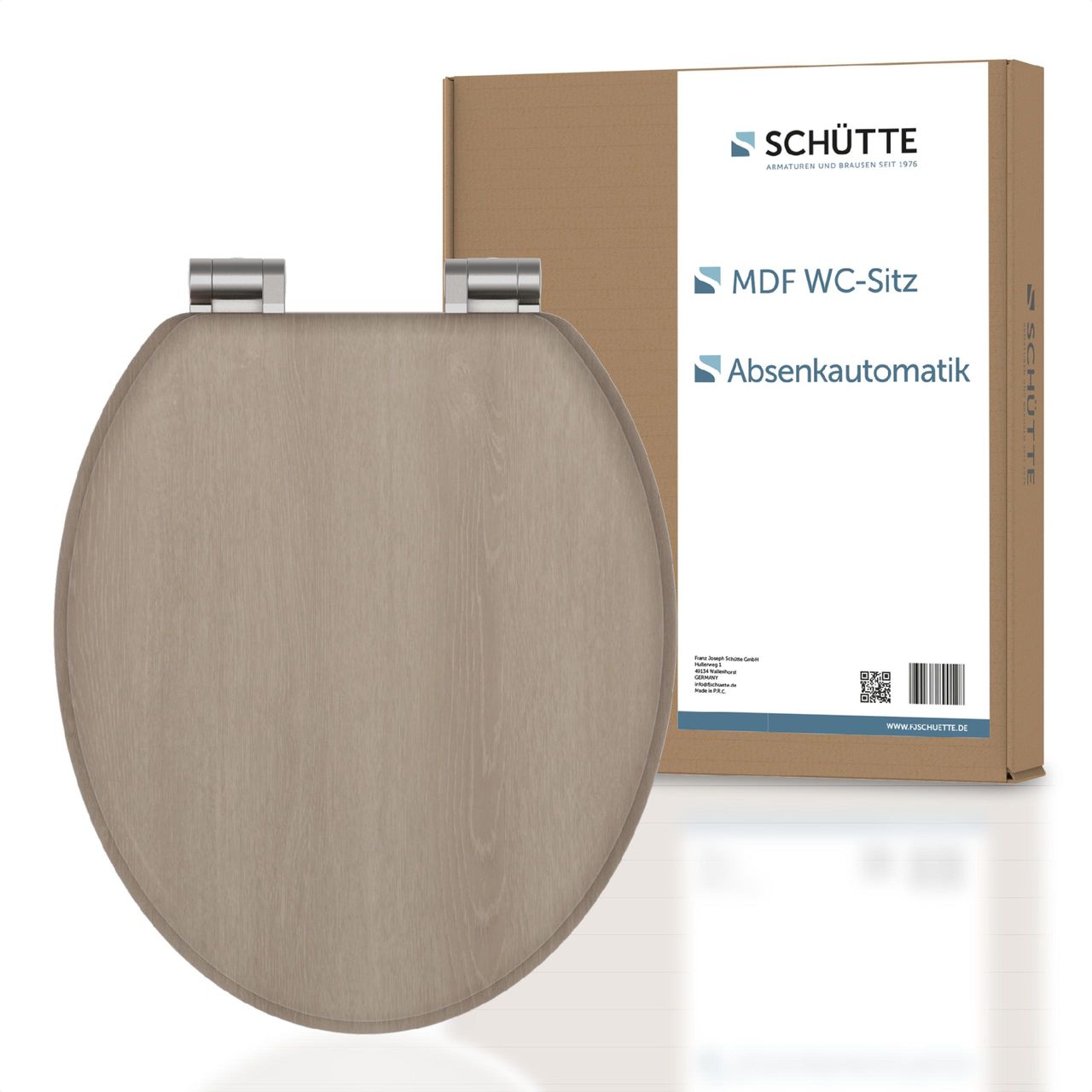 Schütte MDF WC – Sitz MODERN WOOD