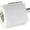 Turbo-Loc Toilettenpapierhalter silber Metall B/H/T: ca. 4,5x16x7 cm