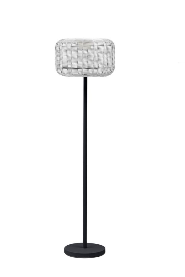 4009266892097-1 LECO LECO Solar – Stehlampe BELLA ca. Ø 38 x H 145 cm anthrazit lichtgrau