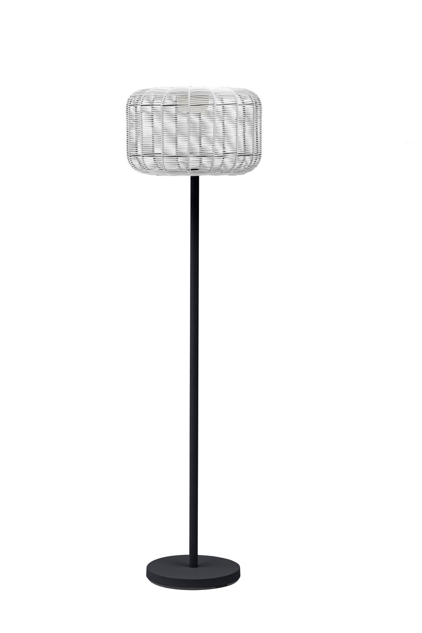 LECO LECO Solar – Stehlampe BELLA ca. Ø 38 x H 145 cm anthrazit lichtgrau