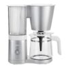 Zwilling ENFINIGY Filterkaffeemaschine mit 1.5l Glaskanne, Silber