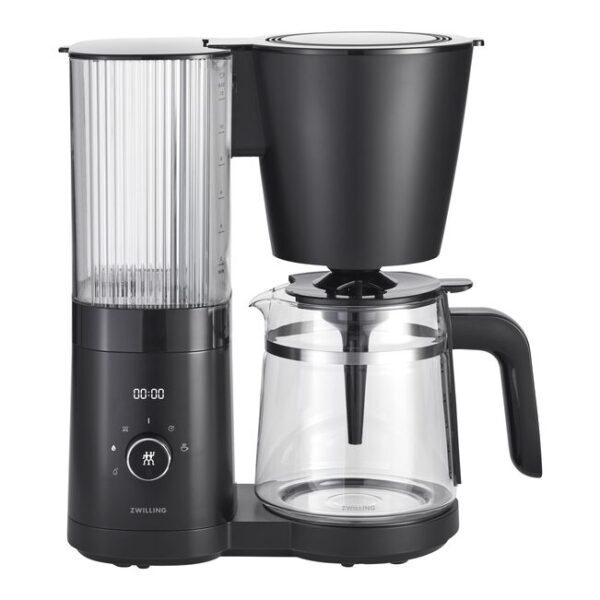 4009839642937-1 Zwilling ENFINIGY Filterkaffeemaschine mit 1.5l Glaskanne, Schwarz
