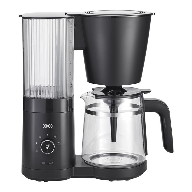 Zwilling ENFINIGY Filterkaffeemaschine mit 1.5l Glaskanne, Schwarz
