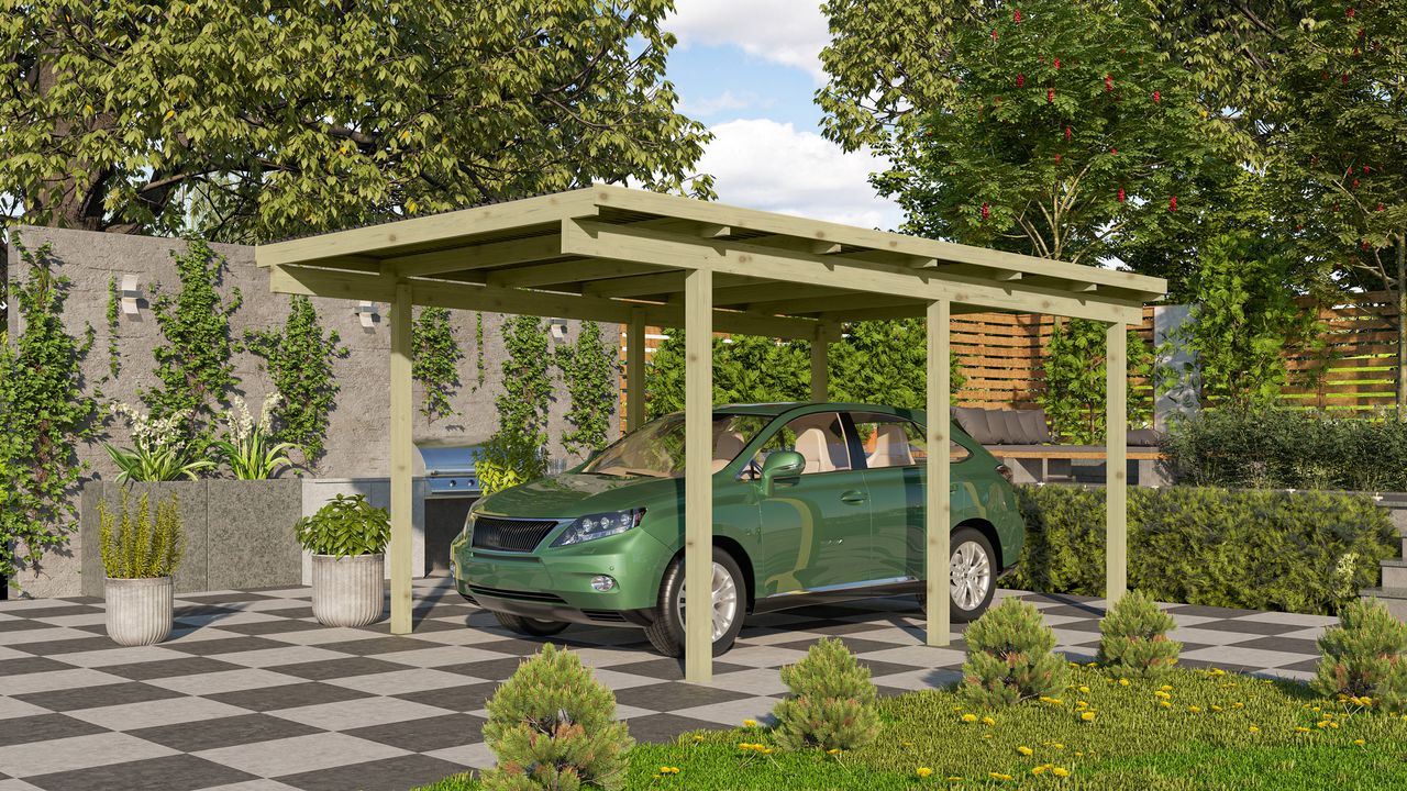 Karibu Einzelcarport “Norma Solo Carport One” KDI