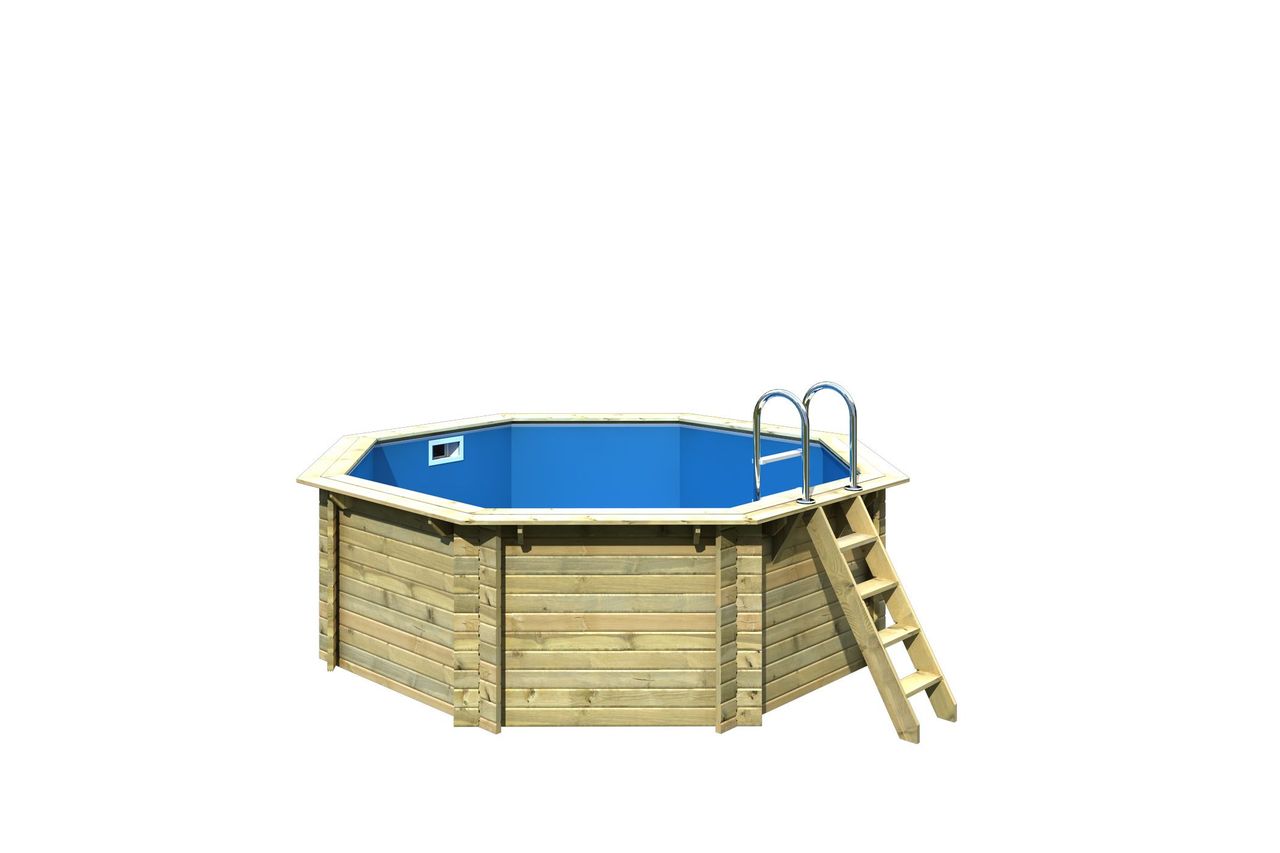 Karibu Massivholzpool Modell 1 A