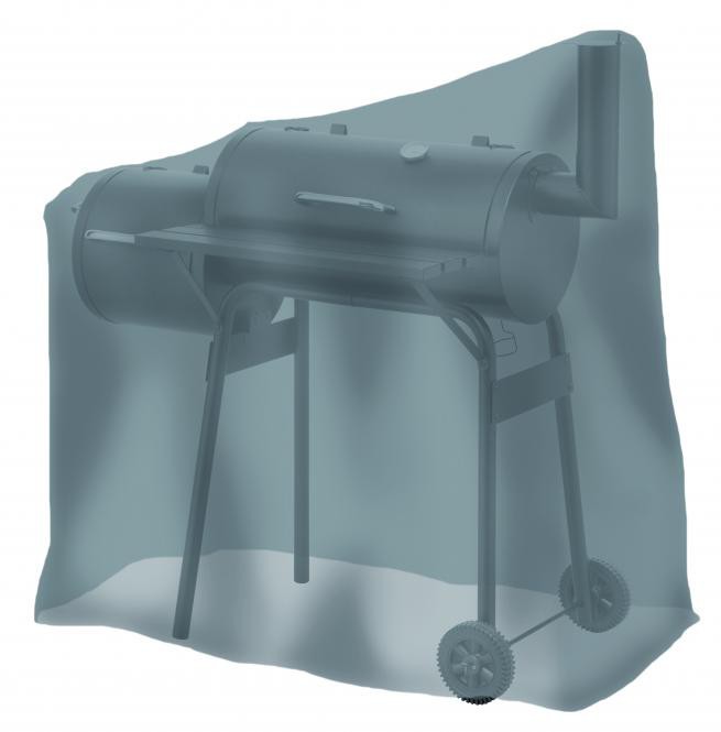 Tepro Universal Abdeckhaube – für Smoker klein, anthrazit