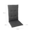 GO-DE Textil Sessel – Auflage 2er Set