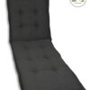 GO-DE Textil Liegenauflage Uni anthrazit