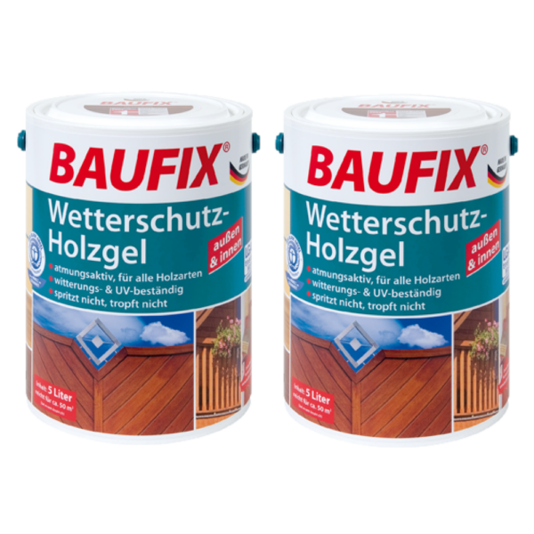 Baufix Wetterschutz – Holzgel Mahagoni