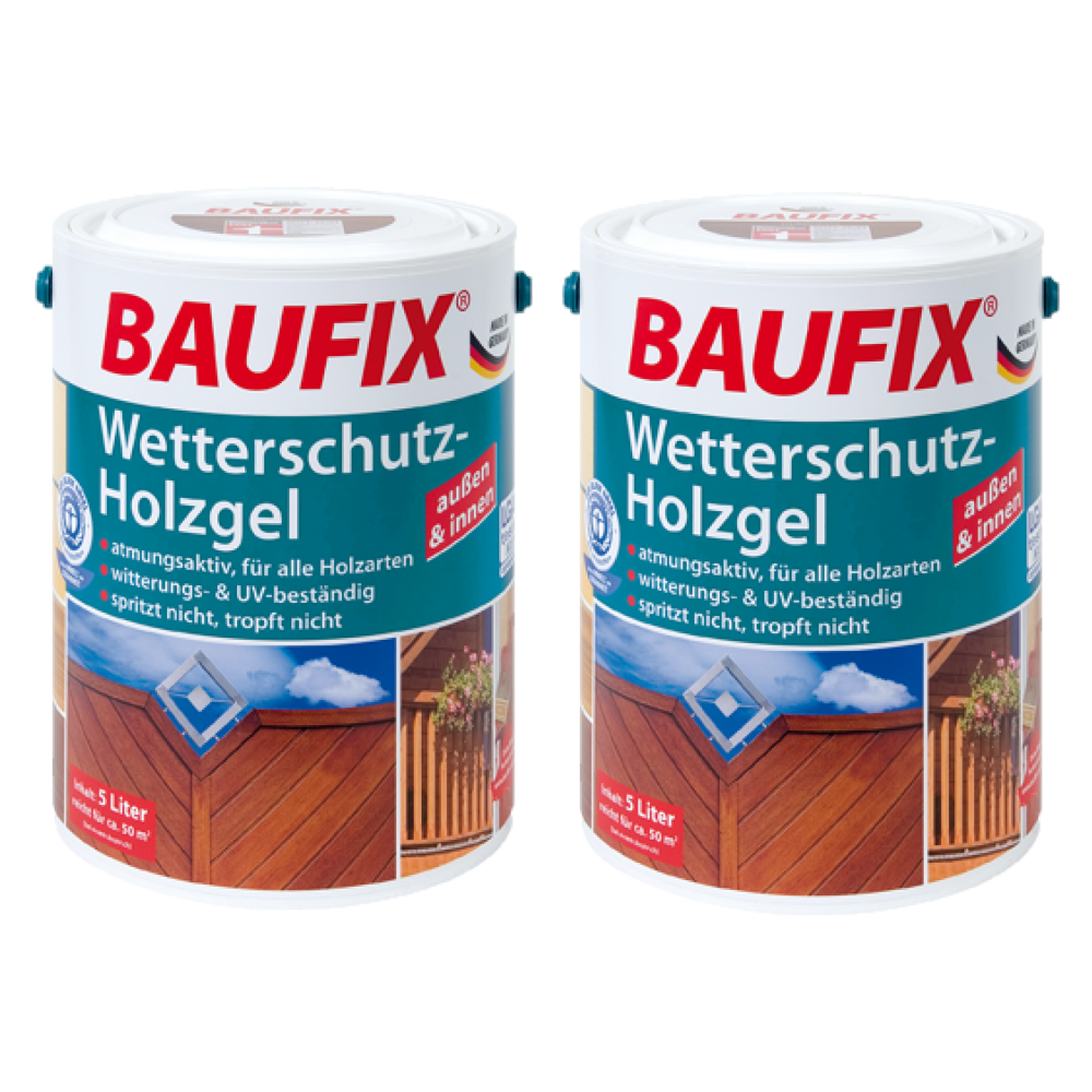 Baufix Wetterschutz – Holzgel Mahagoni
