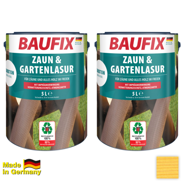 Baufix Zaun – und Gartenlasur – Kiefer