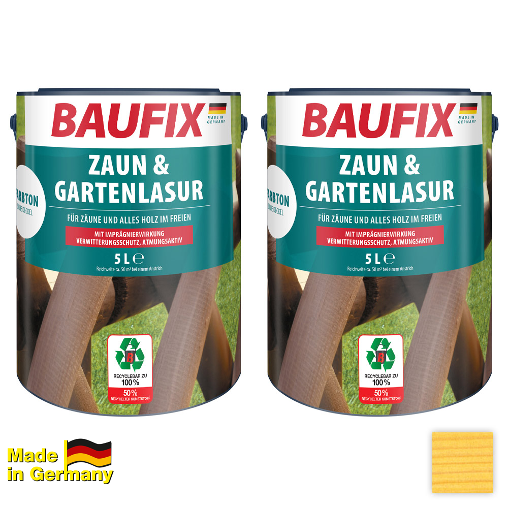 Baufix Zaun – und Gartenlasur – Kiefer