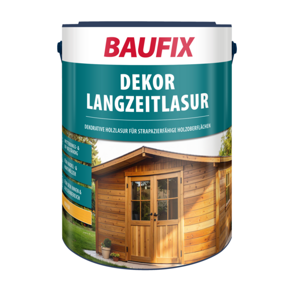 4014505081002-1 Baufix Dekor – Langzeitlasur kiefer 5 L 2 – er Set