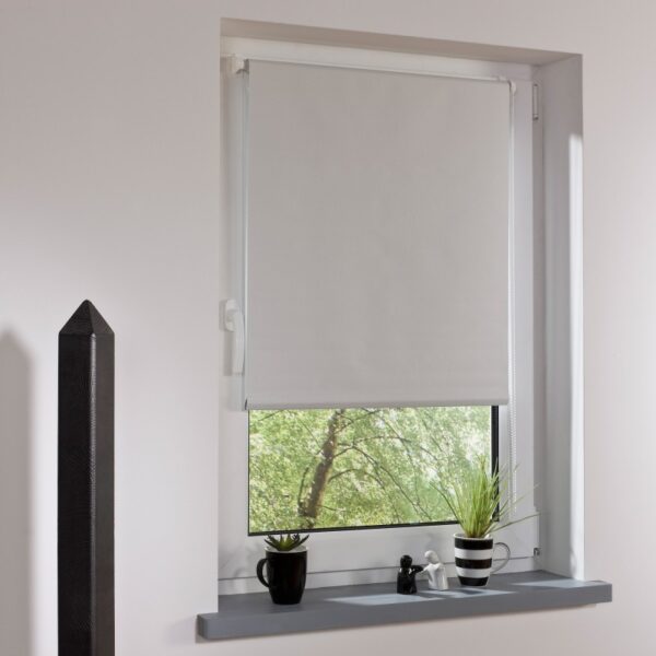 Powertec Bella Casa Klemmfix – Rollo, ca.150x80cm, Weiß