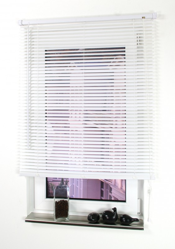 BELLA CASA Kunststoff – Jalousie, weiss, 160 x 170 cm