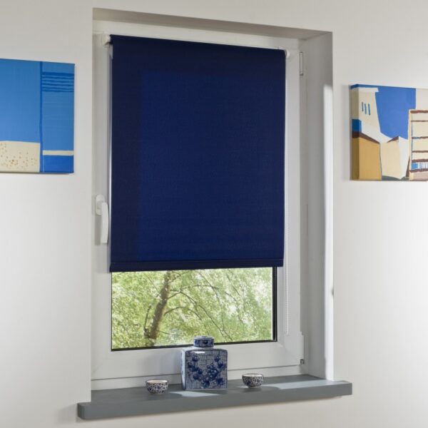 Powertec Bella Casa Klemmfix – Rollo, ca.150x80cm, Blau