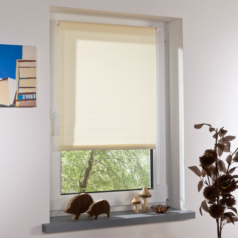 Powertec Bella Casa Klemmfix – Rollo, ca.150x45cm, Creme