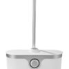 CLEANmaxx Hemden-/Blusenbügler 384 weiß silber Nylon Edelstahl Kunststoff B/H/L: ca. 16x100x58 cm CLEANmaxx Hemden-/Blusenbügler 384 weiß silber Nylon Edelstahl Kunststoff B/H/L: ca. 16x100x58 cm