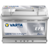 BVD VARTA Professional EFB LED70 Batterie 932070076K312, LED70, 12 V, 70 Ah, 760 A