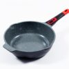 4019256018222-2 King Click – Grip Bratpfanne Aluguss mit Keramikbeschichtung Ø24cm mit Glasdeckel