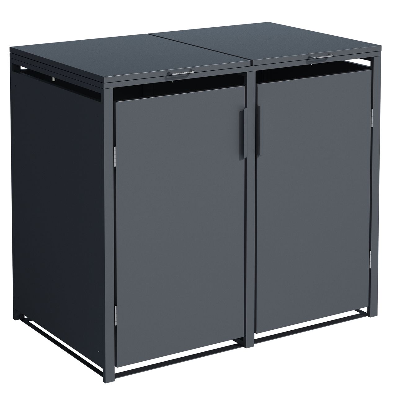 Plats® Mülltonnenbox, 2er