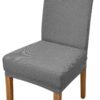 Stuhlhusse grau Baumwolle B/H/T: ca. 40x65x40 cm Stuhlhusse grau Baumwolle B/H/T: ca. 40x65x40 cm