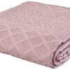 Tagesdecke rosé Polyester B/L: ca. 220x240 cm