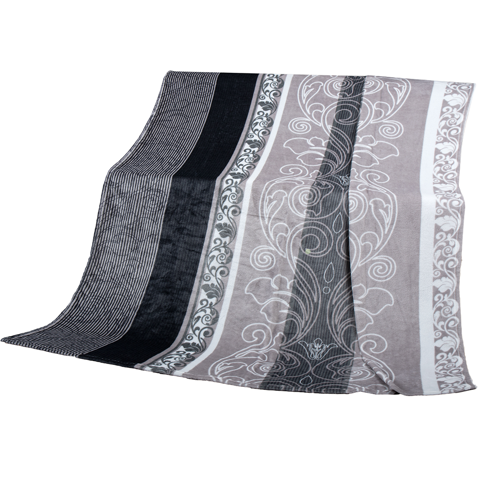 BELLA CASA Kuscheldecke “Soft Touch” bedruckt ca. 130 x 170 cm