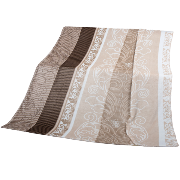 4022378186793-1 BELLA CASA Kuscheldecke "Soft Touch" bedruckt ca. 130 x 170 cm