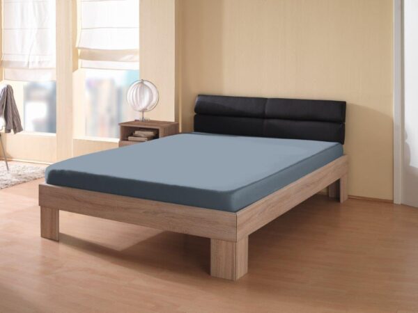 DREAMTEX Coral – Fleece – Spannbetttuch, ca.90 – 100x200 cm, Blau