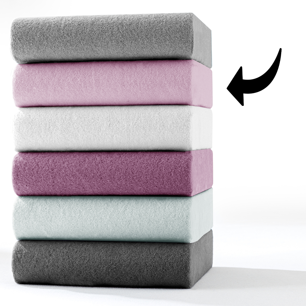 DREAMTEX Nicki – Spannbetttuch – ca. 140 – 150 x 200 cm