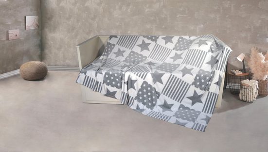Kinzler Mikrofaser Wohndecke XXL