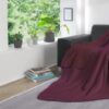 Kinzler Mikrofaser Wohndecke Flanell + Sherpa