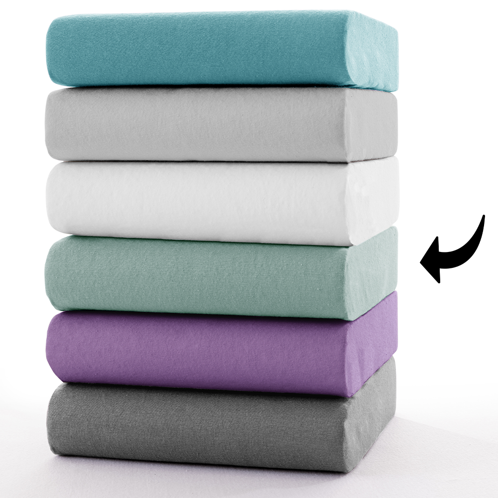 DREAMTEX Premium – Jersey – Spannbetttuch – ca. 140 – 160 x 200 cm