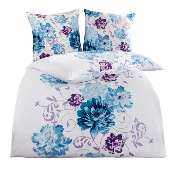DREAMTEX Soft – Touch – Mikrofaser – Satin – Bettwäsche – ca. 135 x 200 cm